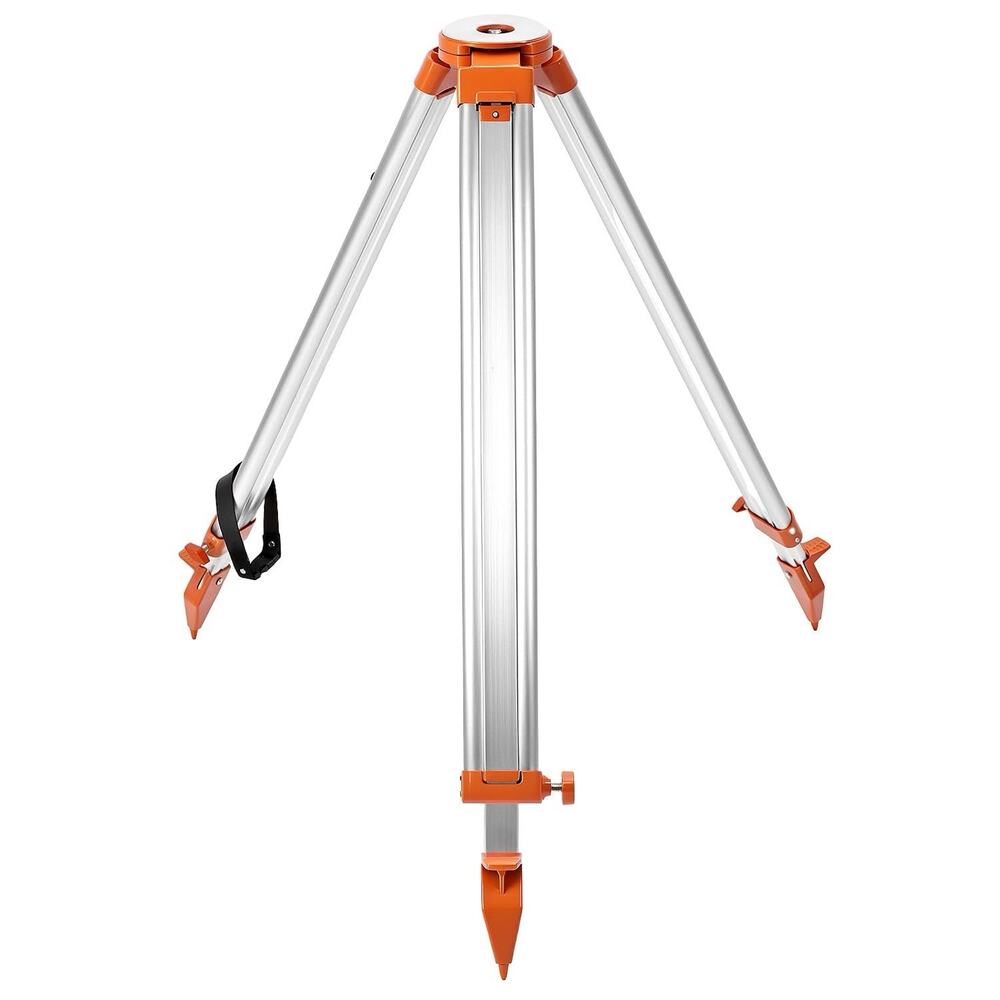 QWORK Aluminum Survey Tripod 5/8-11 Adjustable